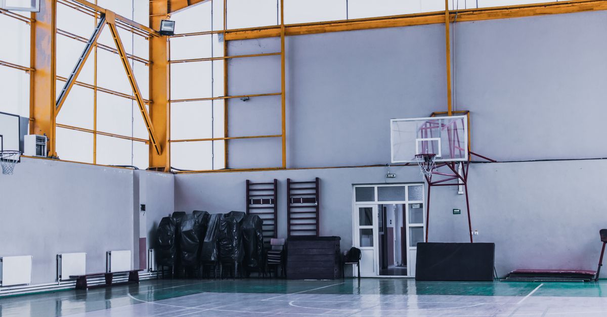 An indoor court