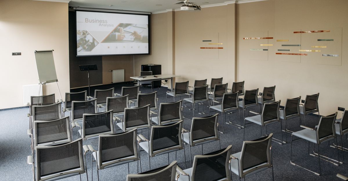 A staff workshop room